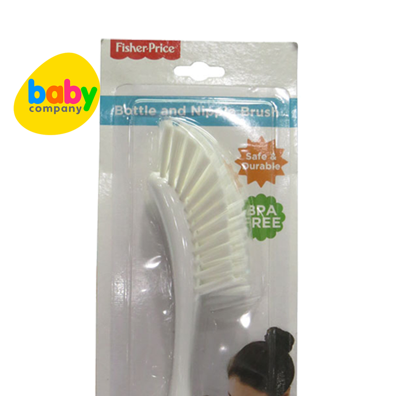 Fisher-Price Bottle and Nipple Brush with Suction