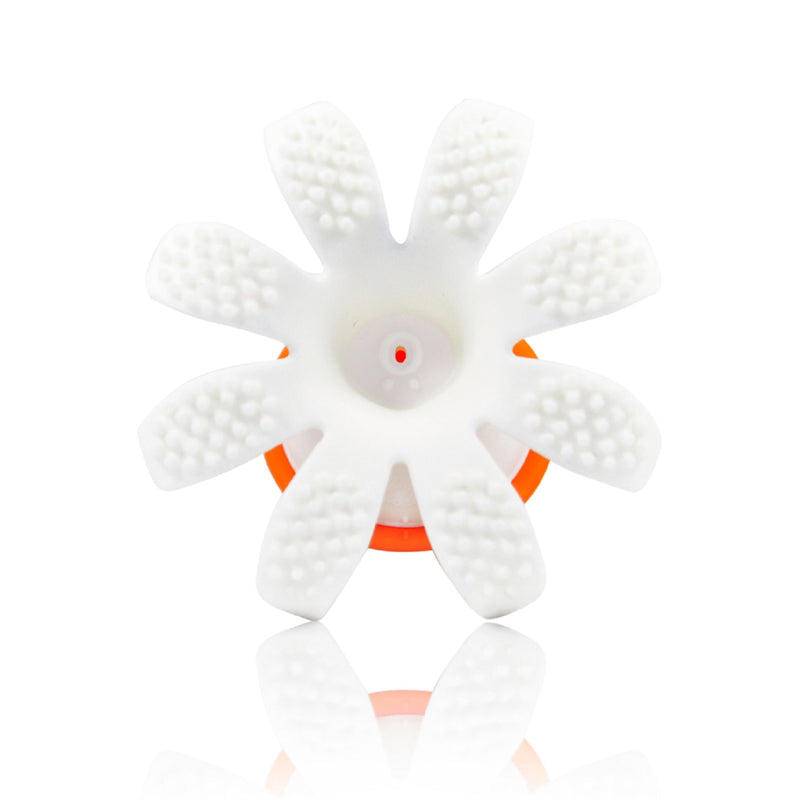 Mombella 3D Octopus Teether - Orange