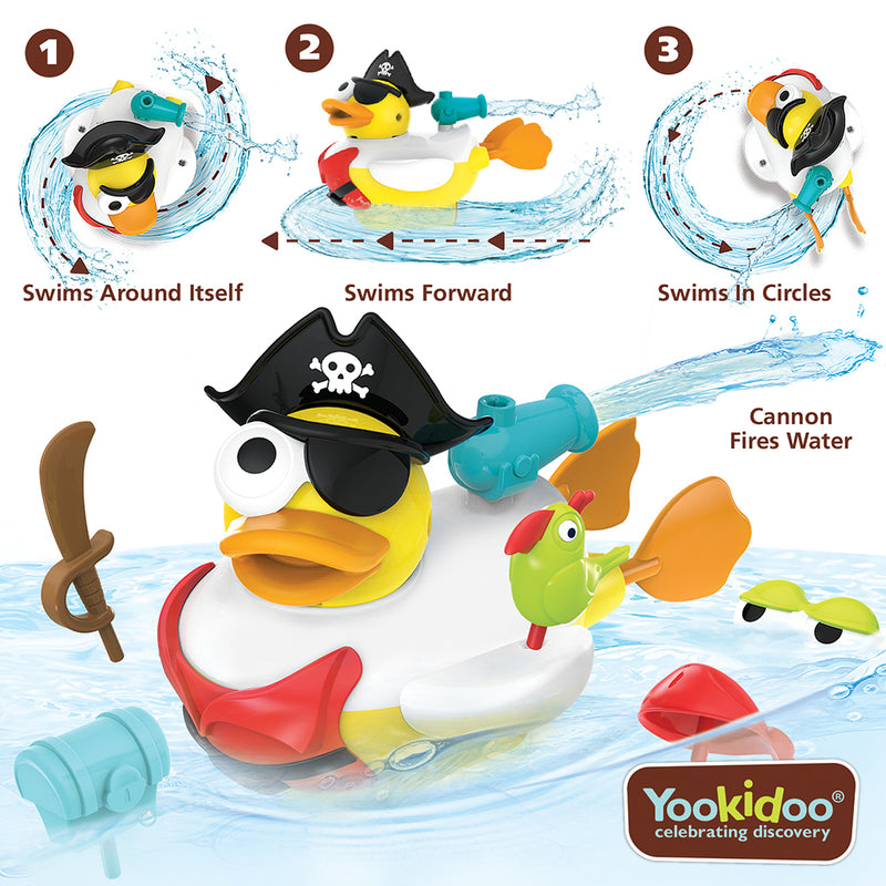 Yookidoo Jet Duck - Create a Pirate