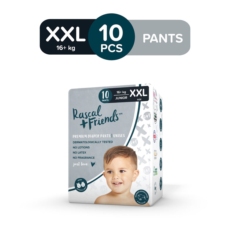 Rascal + Friends Diapers Pants Convenience Pack - XXL, 10 pads