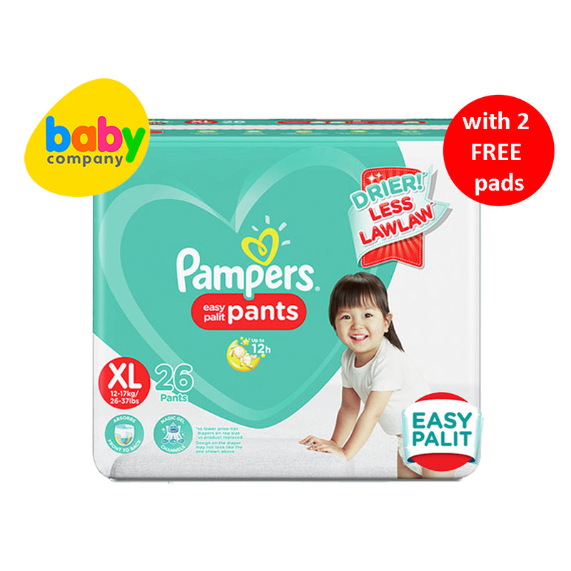 Pampers Happy Skin Diaper Pants (M) 2's - Forbesganj ka Online Market