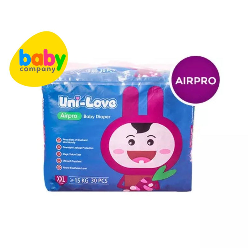 Uni-Love Airpro Baby Diaper - XXL, 30s