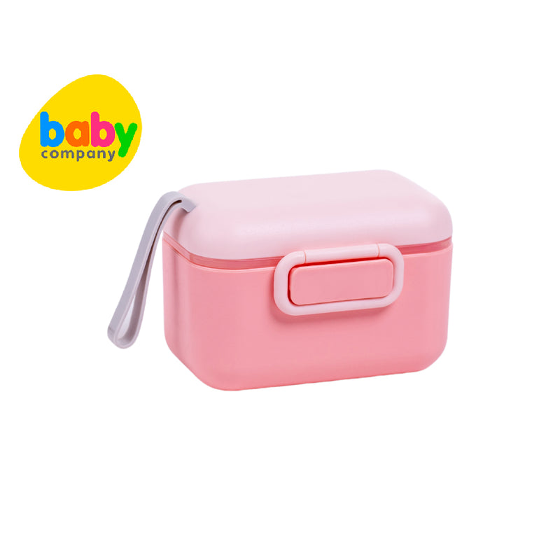Mom & Baby Milk Powder Container - Pink
