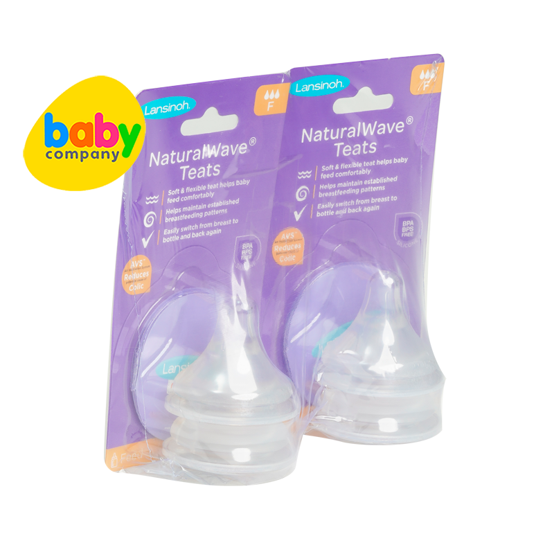 Lansinoh Baby Bottle Pack of 2 with NaturalWave Teat (240 ml), Anti-colic,  Plastic 100% BPA & BPS free, Medium Flow silicone teat which is soft and  flexible, purple : : Baby Products