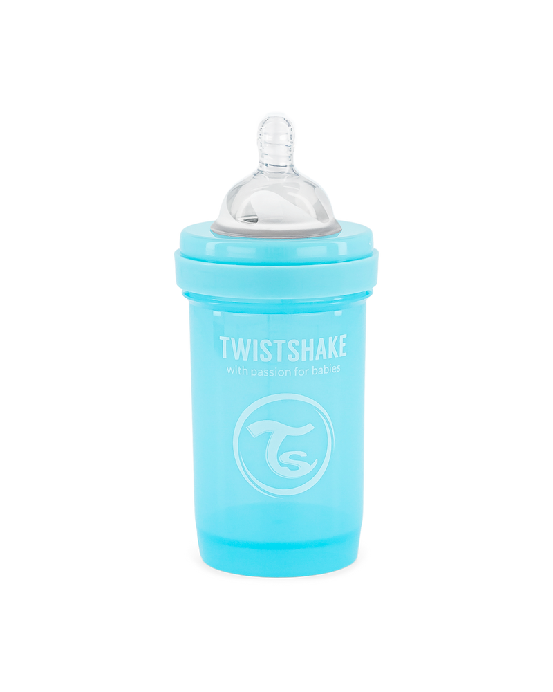 Twistshake Feeding Bottle Anti-Colic 180ml - Pastel Blue