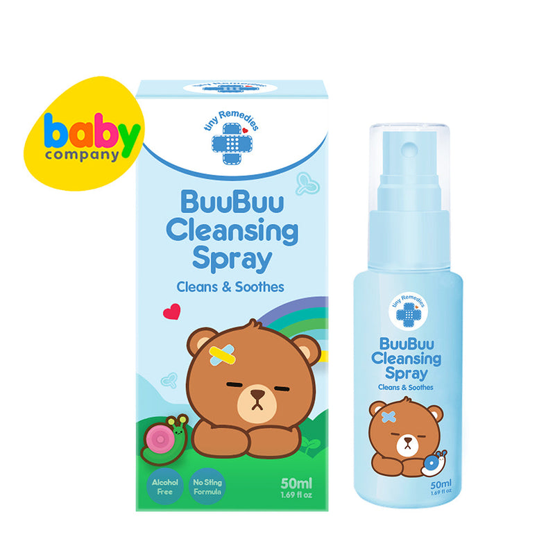Tiny Remedies BuuBuu Cleansing Spray Cleans and Soothes