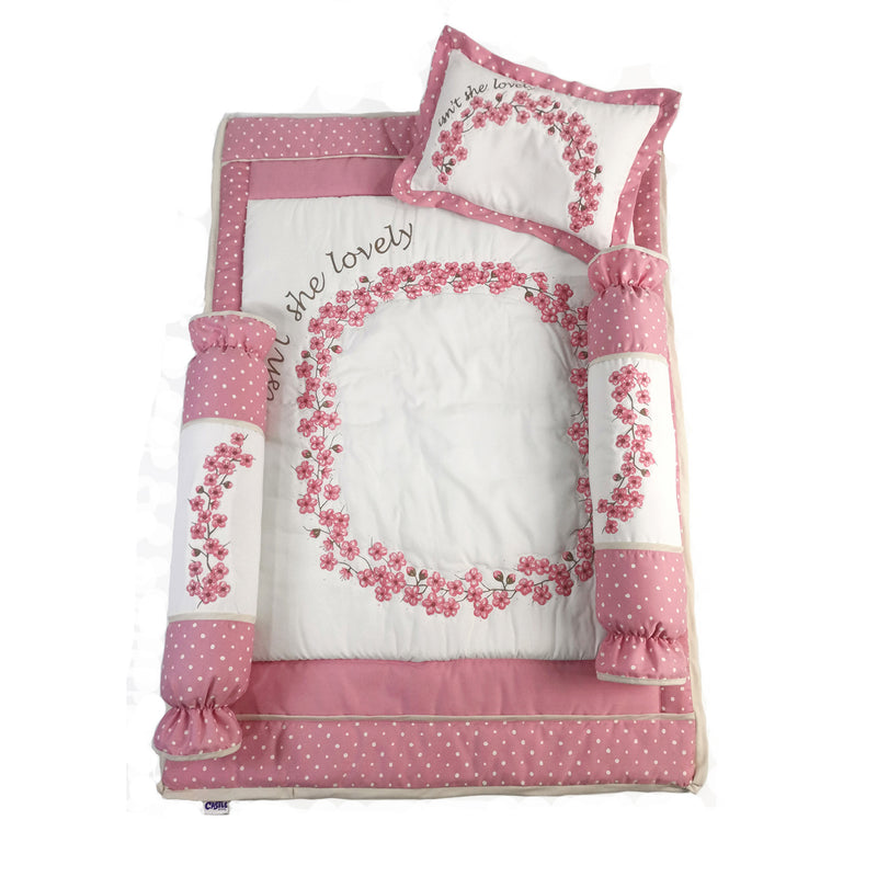 Castle For Baby 4-Piece Bedding Set 28x41 - Lovely