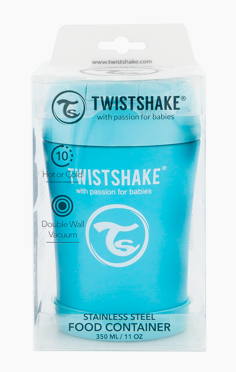 Twistshake Insulated Food Container 350ml - Pastel Blue