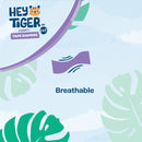 Hey Tiger Comfy Tape Diapers, Convenience Pack - Small