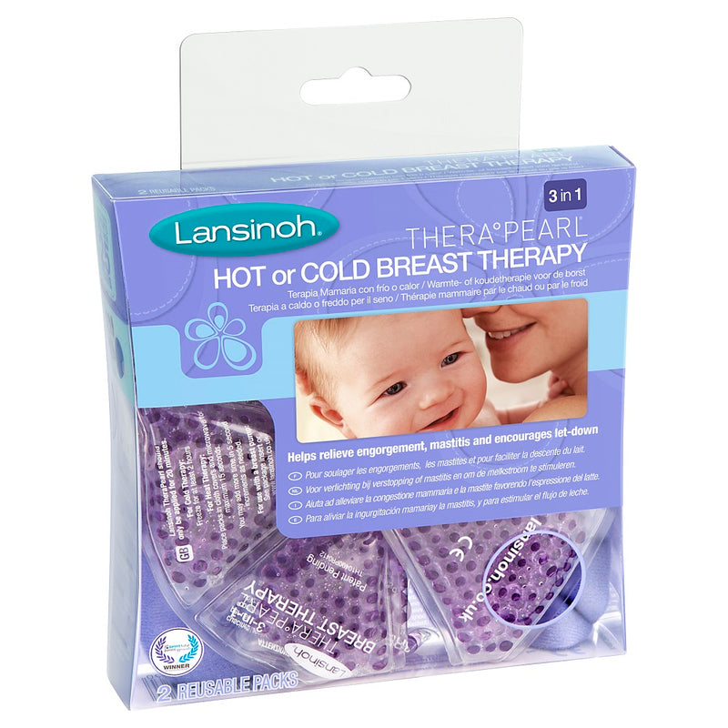 Lansinoh Thera Pearl 3-in-1 Hot or Cold Breast Therapy