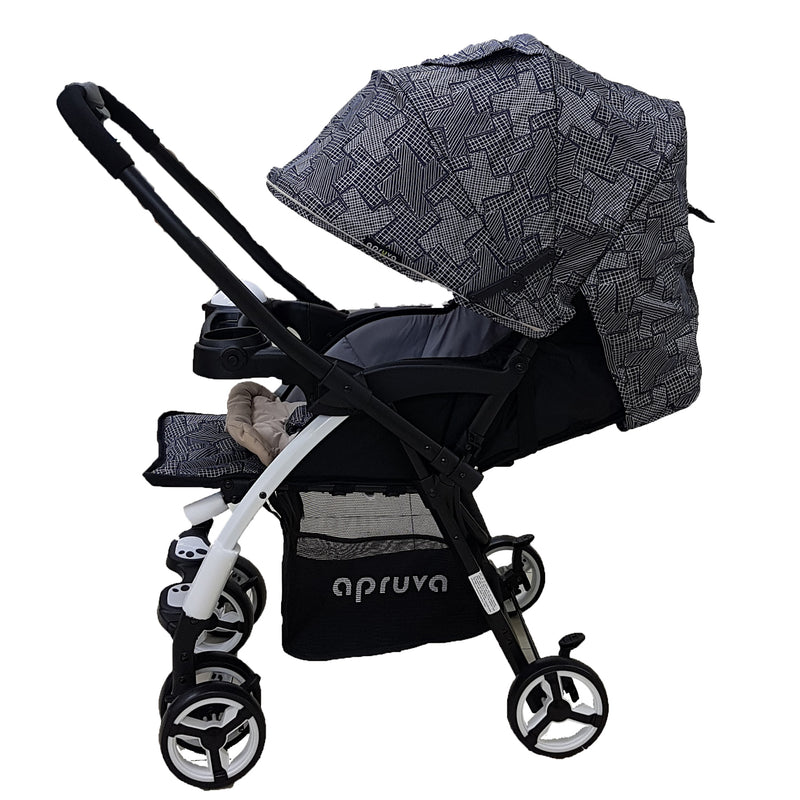 Apruva Aller Reversible Stroller - Black