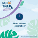 Hey Tiger Comfy Tape Diapers, Convenience Pack - Small
