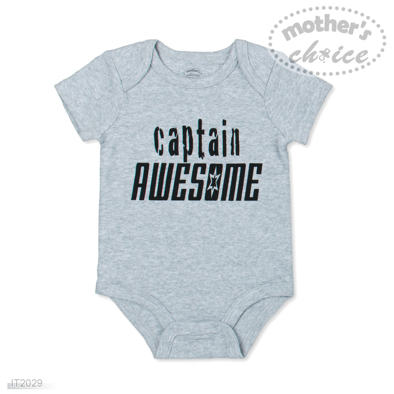 Mother's Choice Body Suit 5-Pack - Captain Awesome