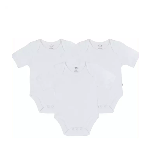 Mother's Choice 3-Pack Sleepsuit, White Series