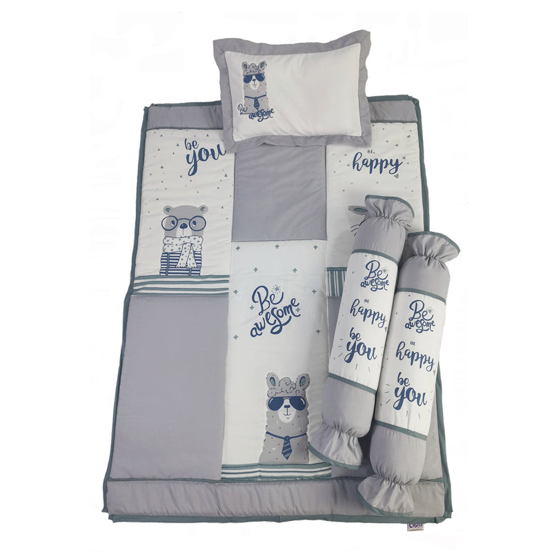 Castle For Baby 4 pc Bedding Set 28x41 Peek A Boo