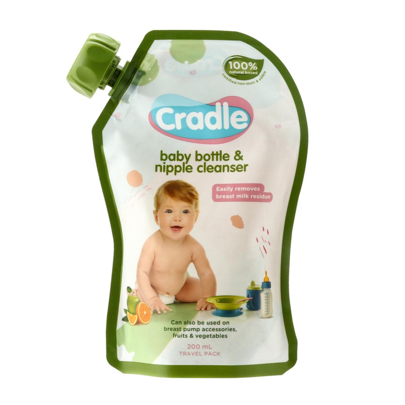 Cradle Natural Bottle & Nipple Cleanser 200ml