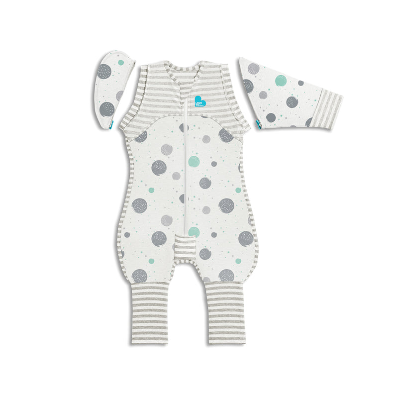 Love to Dream Swaddle UP Transition Suit Lite White