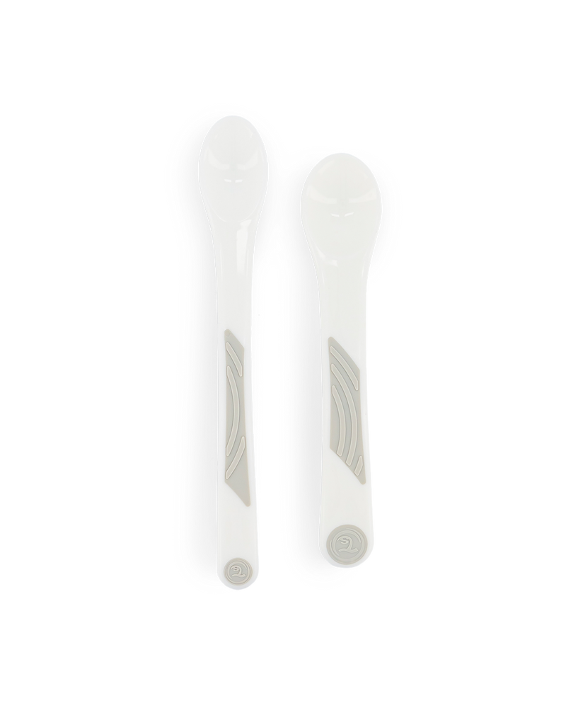 Twistshake Feeding Spoon Set 4+m 2pc/pk - White