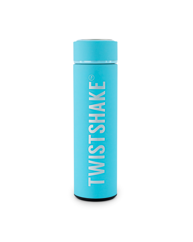 Twistshake Hot or Cold Bottle 420ml - Pastel Blue