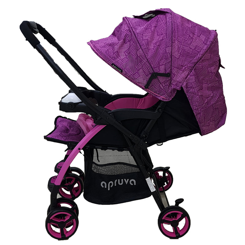 Apruva Aller Reversible Stroller - Violet