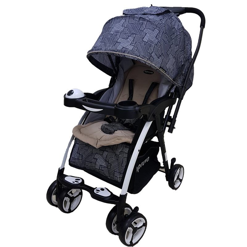 Apruva Aller Reversible Stroller Black