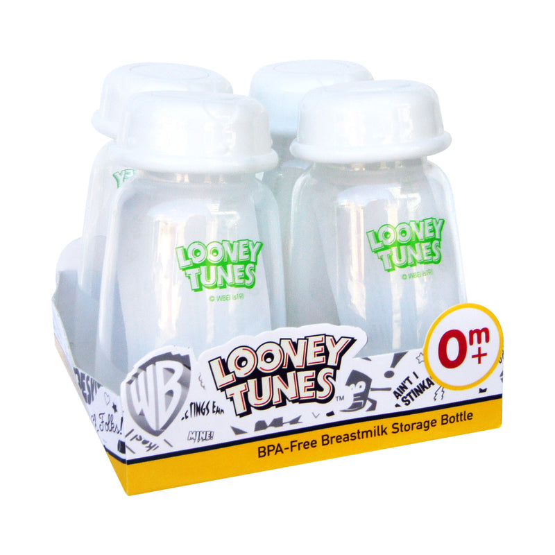 Looney Tunes 4pcs Breastmilk Storage Bottle - 5oz / 160ml