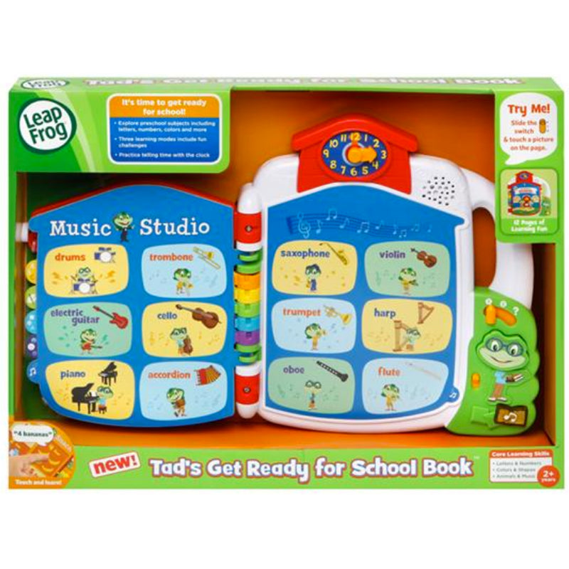 Leapfrog Tad's Get Ready For School Book