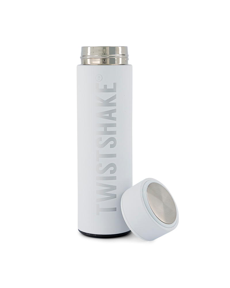 Twistshake Hot or Cold Bottle 420ml - White