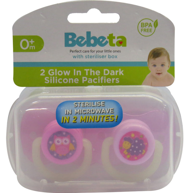 Bebeta Pacifier with Sterilizer Box 2-Pieces / Pack