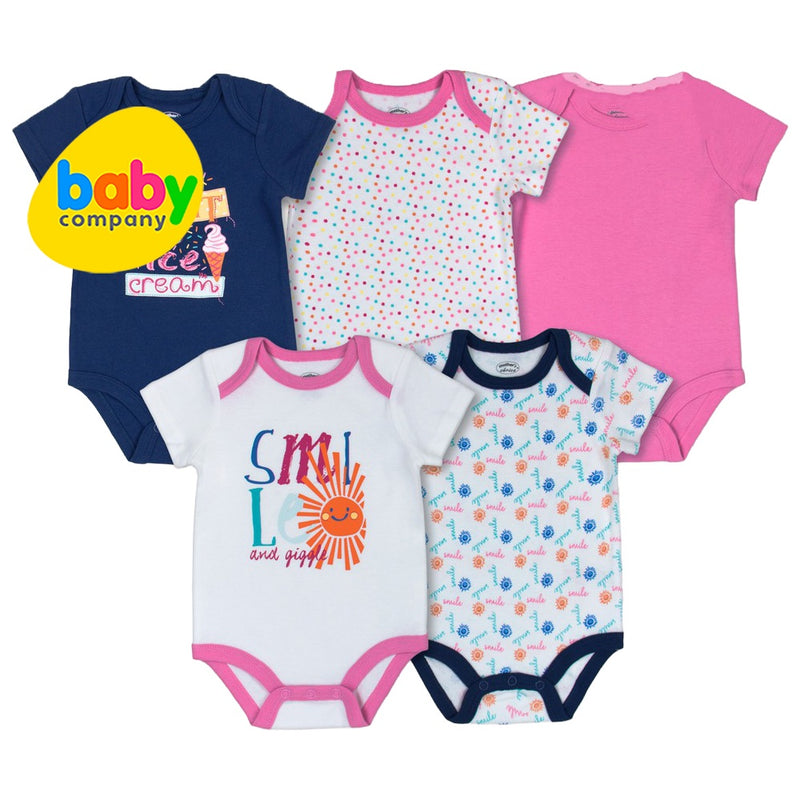 Mother's Choice Bodysuit 5-Pack IT2156