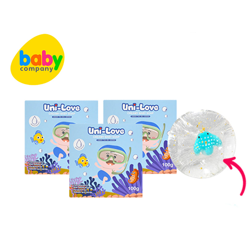 Uni-Love Baby Creamy Soap 100g (BUY 2, TAKE 1)