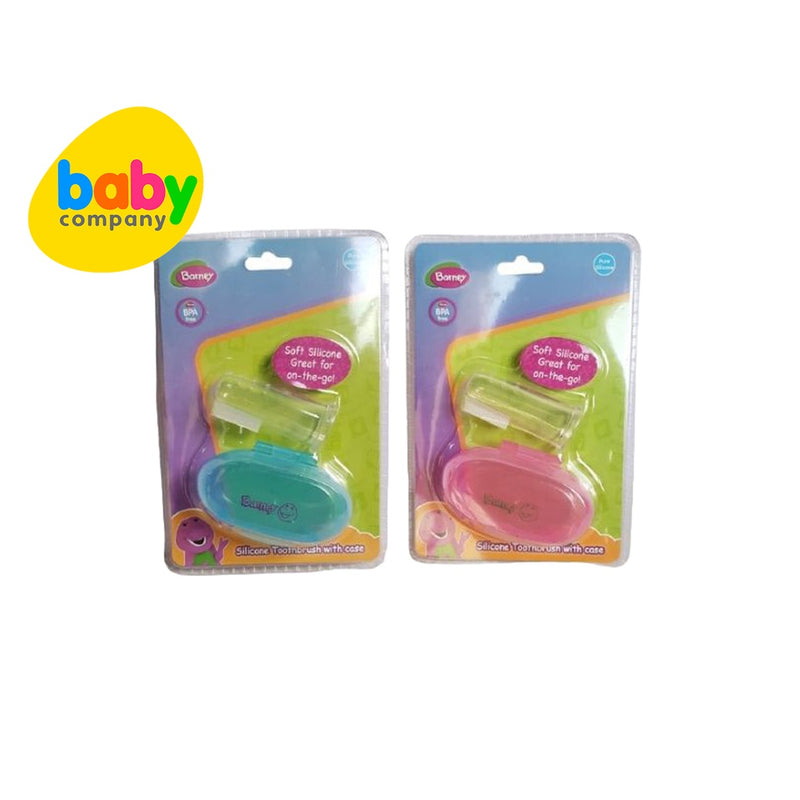 Barney Finger Toothbrush & Gum Massager