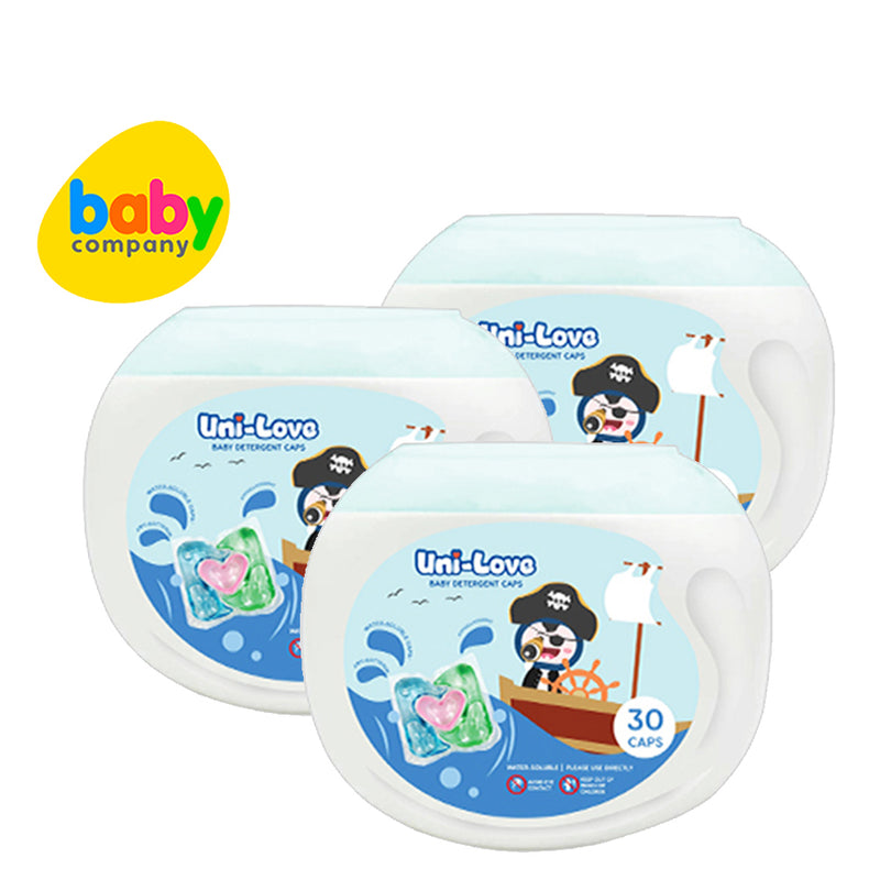 Uni-Love Baby Detergent Caps 10g x 30pcs  (BUY 2, TAKE 1)