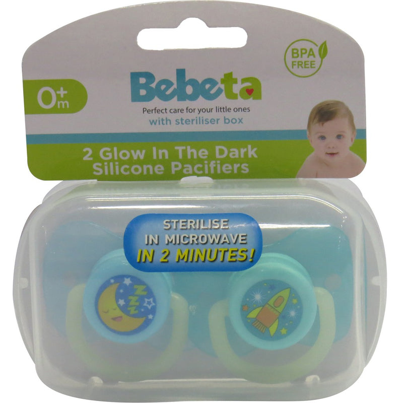 Bebeta Pacifier with Sterilizer Box 2-Pieces / Pack