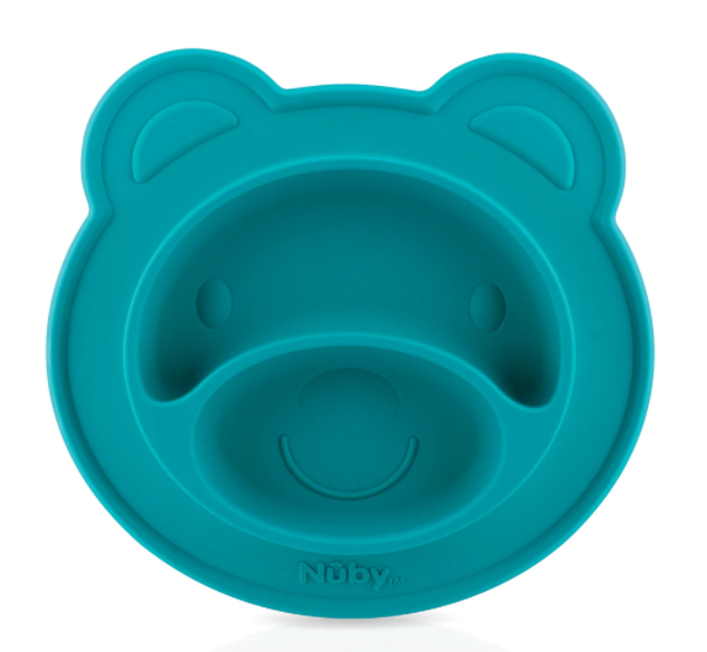 Nuby Sure Grip Miracle Mat Bear Section Plate
