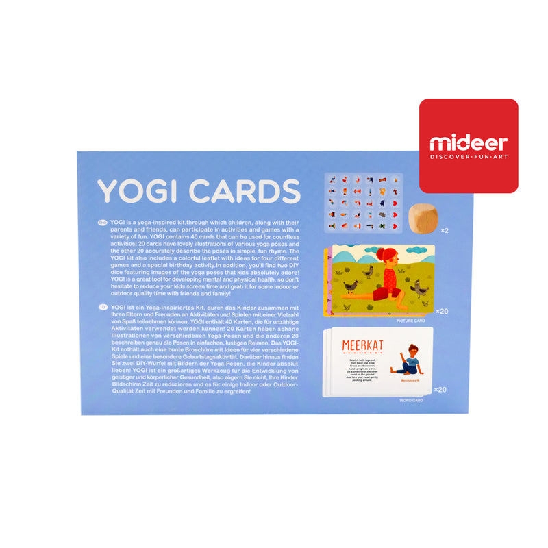 Mideer Yogi Cards