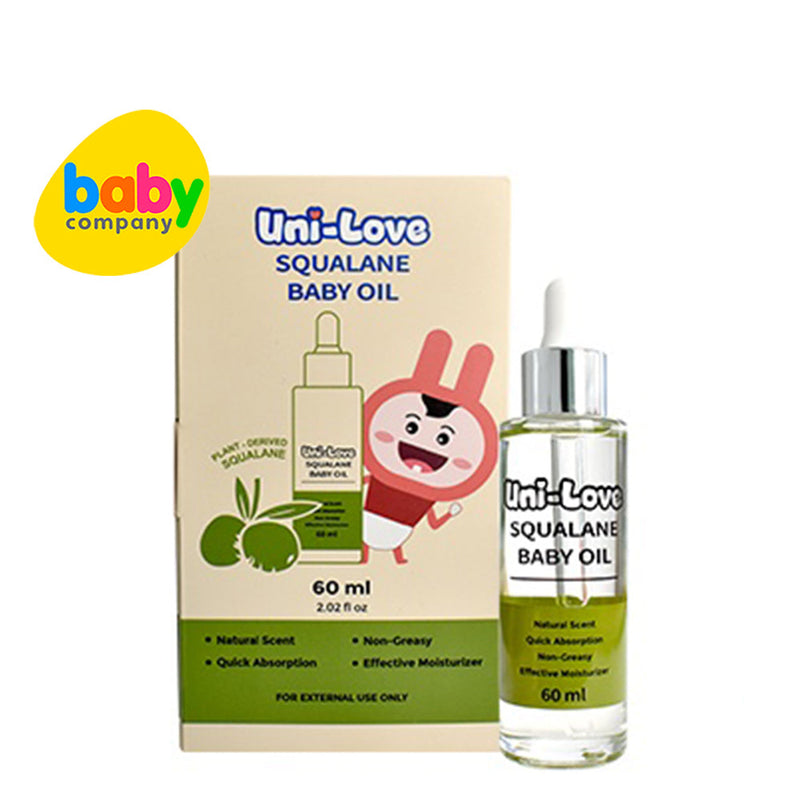 Uni-love Squalane Baby Oil (60ml) - Buy 2, Take 1 (GBF)
