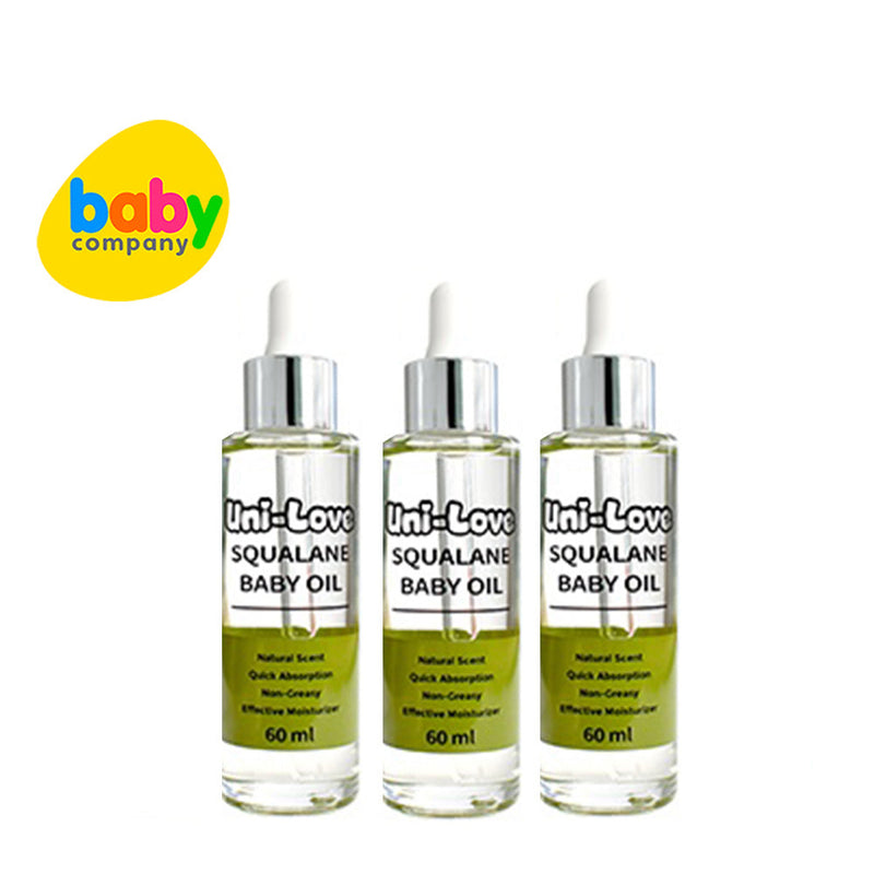 Uni-love Squalane Baby Oil (60ml) - Buy 2, Take 1 (GBF)