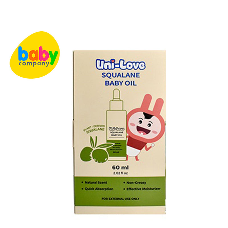 Uni-love Squalane Baby Oil (60ml) - Buy 2, Take 1 (GBF)