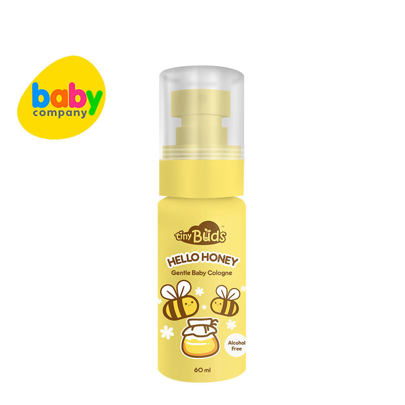 Tiny Buds Hello Honey Gentle Baby Cologne 60ml