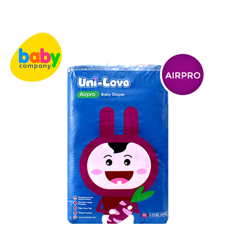 Unilove AirPro Tape XXL Diapers 64s Buy 2 Save Php200