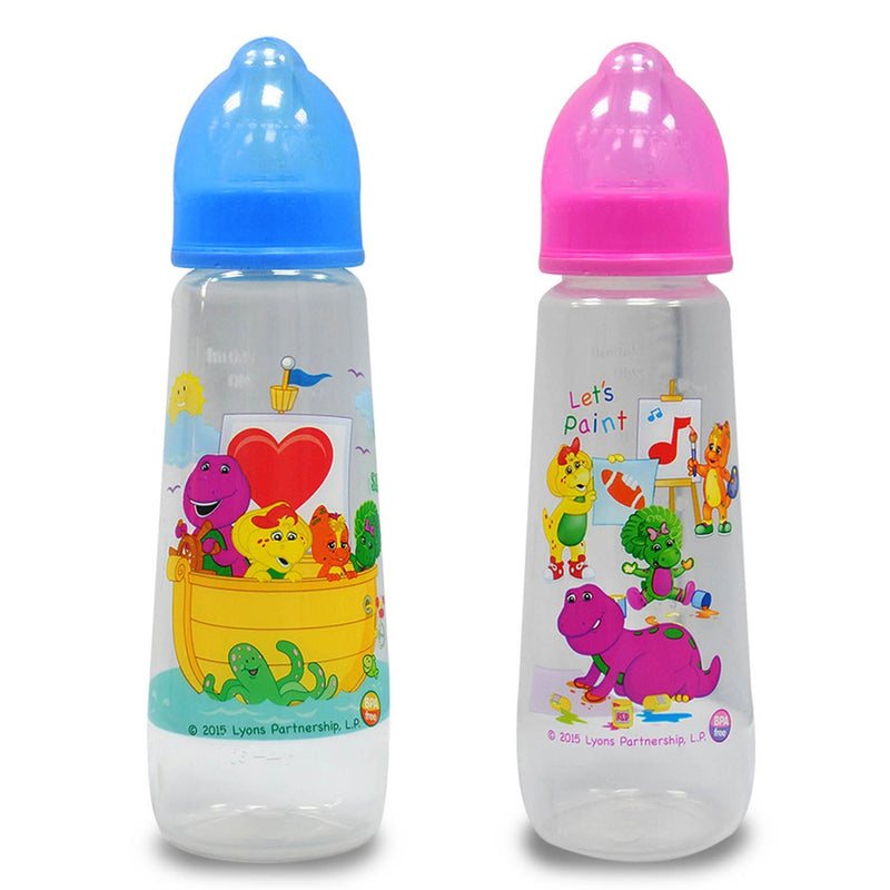 Barney 8oz Feeding Bottle