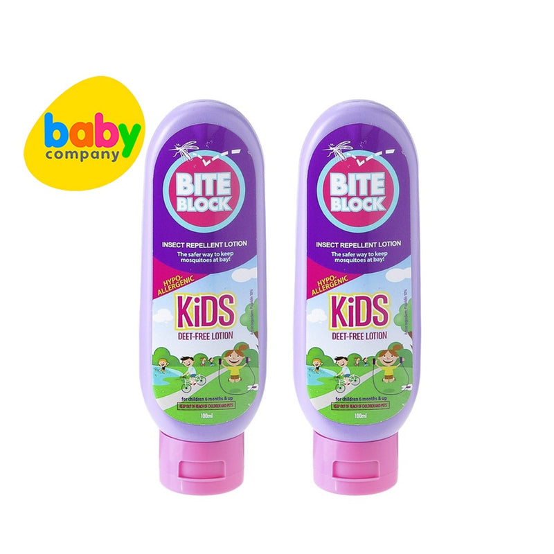 Bite Block Kids Insect Repellent Lotion 100ml Buy 2 Save Php50