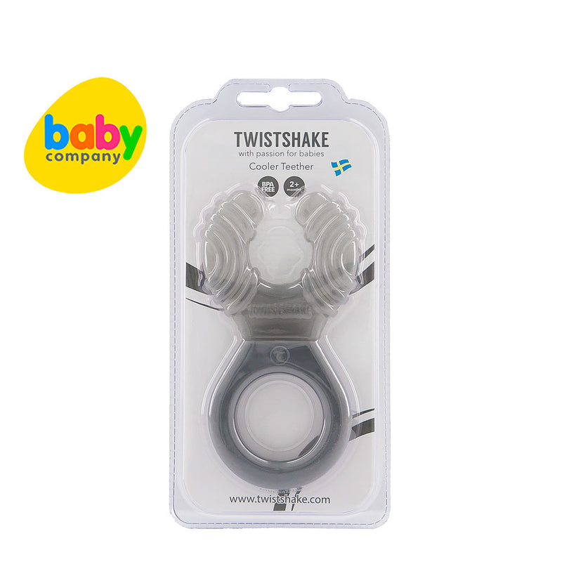 Twistshake Cooler Teether 2+m - Pastel Grey