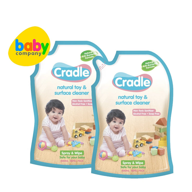 Cradle Toy and Surface Cleaner Refill 500ml - Buy 2, Save 15% OFF